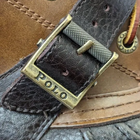 POLO RALPH LAUREN Dover III Men's Winter Boots Size 13D Brown