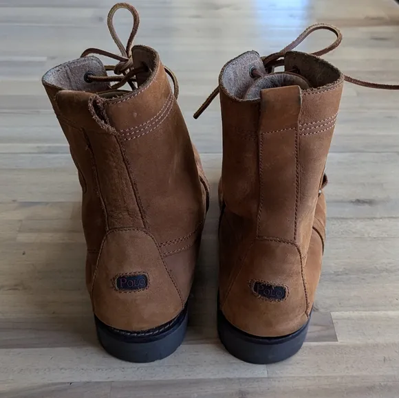 Polo Ralph Lauren Leather Ranger Boots