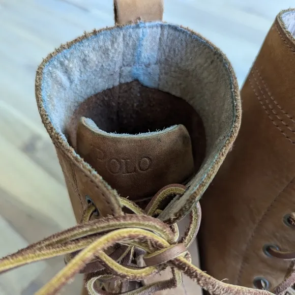 Polo Ralph Lauren Leather Ranger Boots