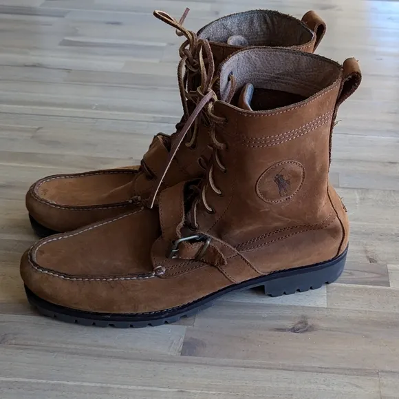 Polo Ralph Lauren Leather Ranger Boots