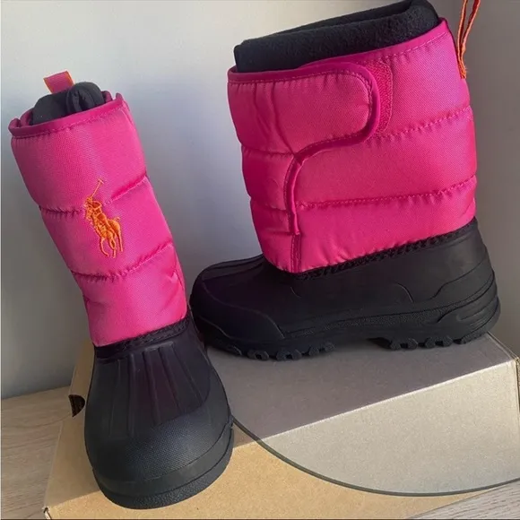 Polo Ralph Lauren Snow/Winter Boots Kids- SZ 4