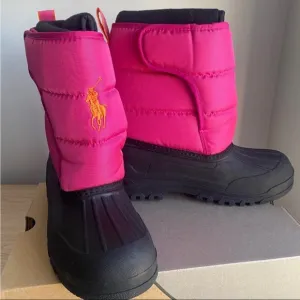 Polo Ralph Lauren Snow/Winter Boots Kids- SZ 4