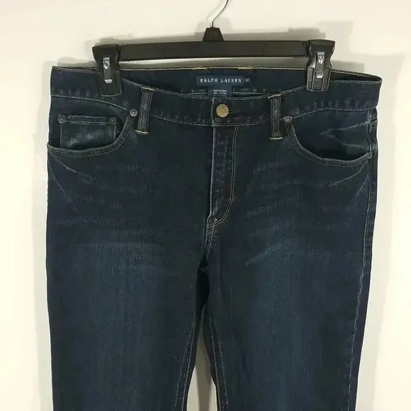 {Polo Ralph Lauren} Western Boot Cut Delancey 740 Equestrian Embroidered
