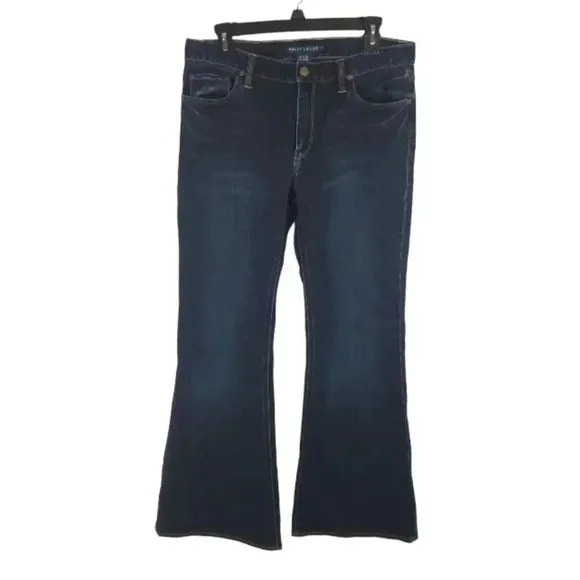 {Polo Ralph Lauren} Western Boot Cut Delancey 740 Equestrian Embroidered