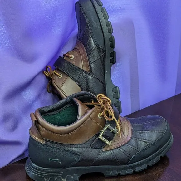 Polo Raulph Polo Ralph Lauren Dover III Mens Winter Boots Brown Size 13D