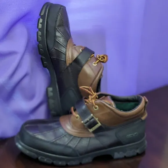 Polo Raulph Polo Ralph Lauren Dover III Mens Winter Boots Brown Size 13D
