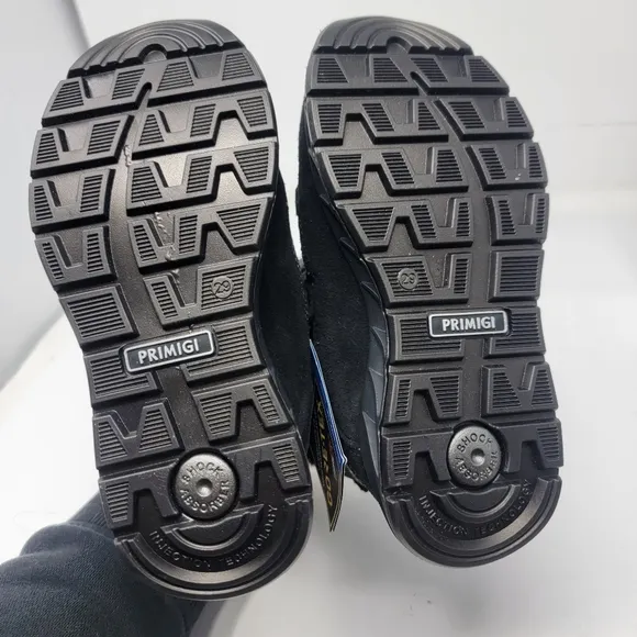 Primigi Toddler Girls 11.5 / EU 29 Fuzzy Gore-tex Black Snow Boots