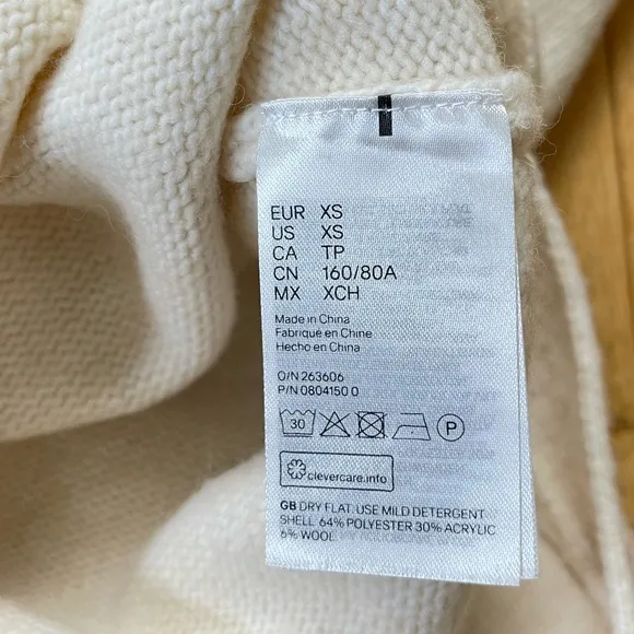 Pringle X H&amp;M | Turtleneck Sweater Dress XS