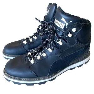 Puma Tatau Winter Fur Boots Black/Marshmallow Men's 10.5 Outdoor Winter Hiking