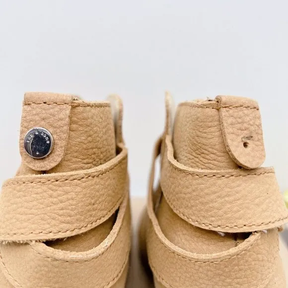Rag &amp; Bone Harrow Women's Ankle Boots Heels Camel Tan Leather EU 37 US 7