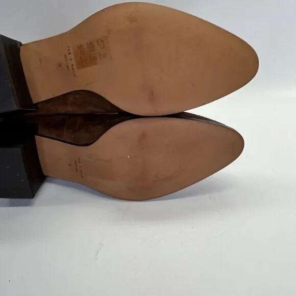 rag &amp; bone Women's ICON Rover Chelsea Boots Size 39 US 9 in Brown Suede