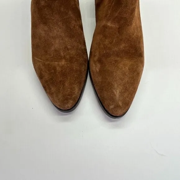 rag &amp; bone Women's ICON Rover Chelsea Boots Size 39 US 9 in Brown Suede