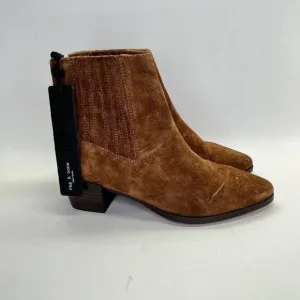 rag &amp; bone Women's ICON Rover Chelsea Boots Size 39 US 9 in Brown Suede