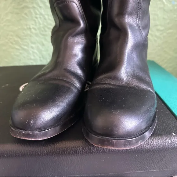 Rag and Bone Holly Riding Boots in Black sz 36.5 6.5