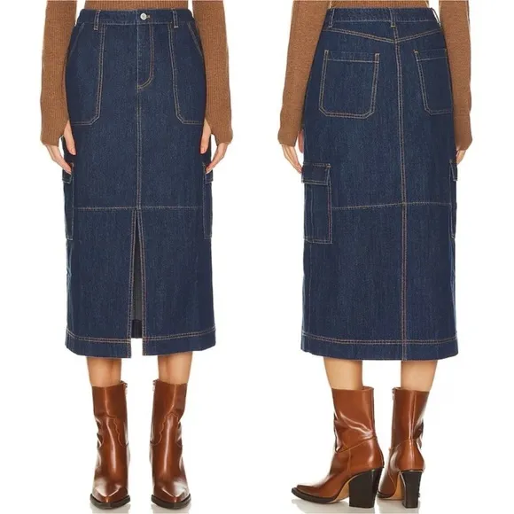 Rails Tasha Skirt - Raw Denim