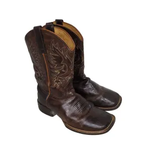 Rank 45 Boots Mens Size 9EE Brown Leather Xero Gravity Unit Western Gorpcore Job