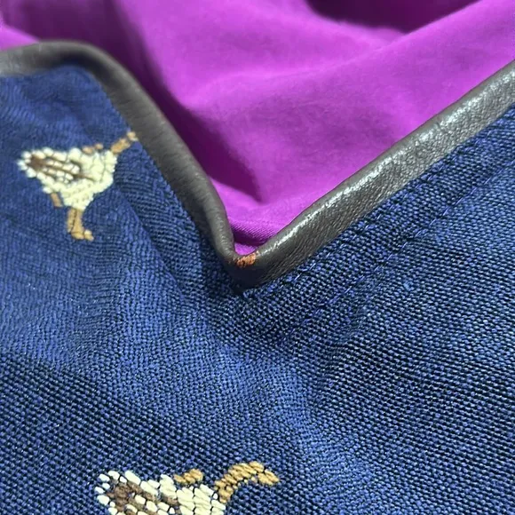 Rare Kenny Rogers purple pink western Longhorn cow winter ski coat jacket large