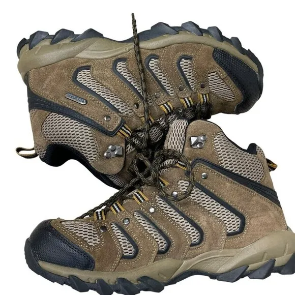 Redhead front range mens size 9.5 Hiking Boots 100% Waterproof Leather/suede