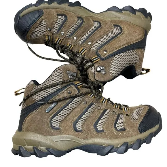 Redhead front range mens size 9.5 Hiking Boots 100% Waterproof Leather/suede