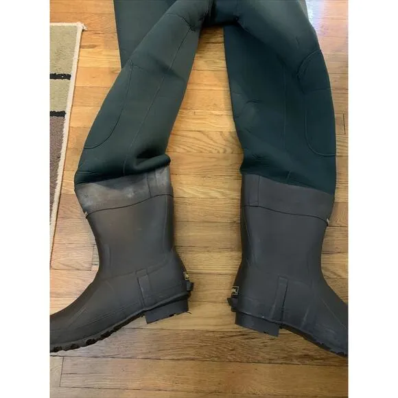 Remington Mens Size 12 Overalls With Boots Green Snow Outdoors