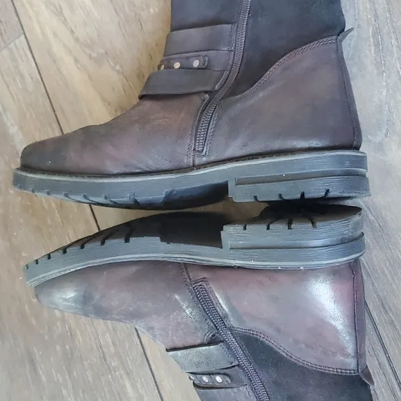 Roan by Bed Stu Anabella Womens Moto Riding Booties shoes sz 8