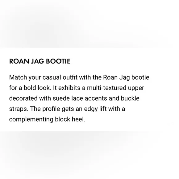 ROAN JAG Leather boots