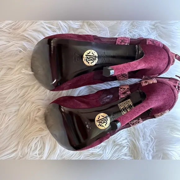 Roberto Cavalli ankle boots size 39.5