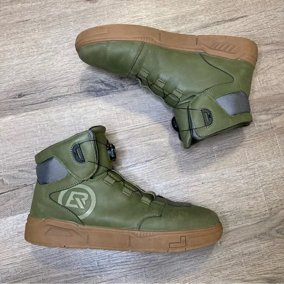 Rockbros Motorcycle Riding Shoes Green 10