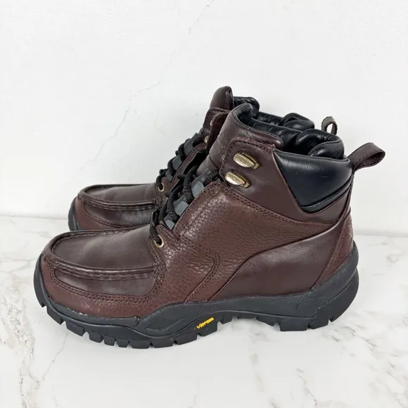 Rockport XCS Men’s Brown Leather Hiking Boots Sz 7M