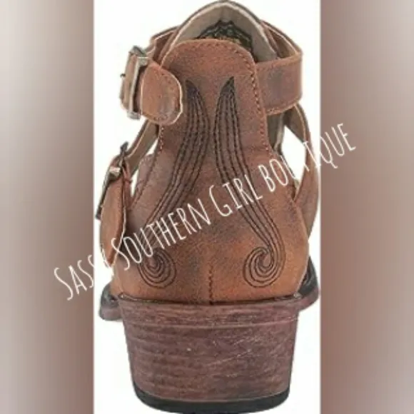 🆕⭐Roper brown western bootie boots