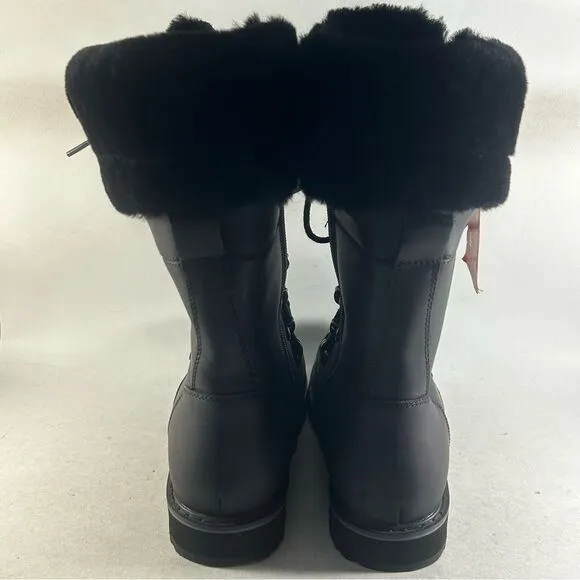 Royal Canadian Castlegar Waterproof Winter Boots Black Women’s Size 6.5