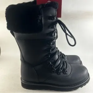 Royal Canadian Castlegar Waterproof Winter Boots Black Women’s Size 6.5