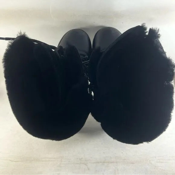 Royal Canadian Castlegar Waterproof Winter Boots Black Women’s Size 6.5