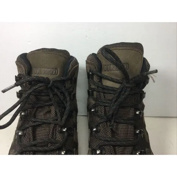 Saddlebred Dakota Mens Size 12 Hiking Boots Brown Leather 6in‎ Ankle Trail  Boot