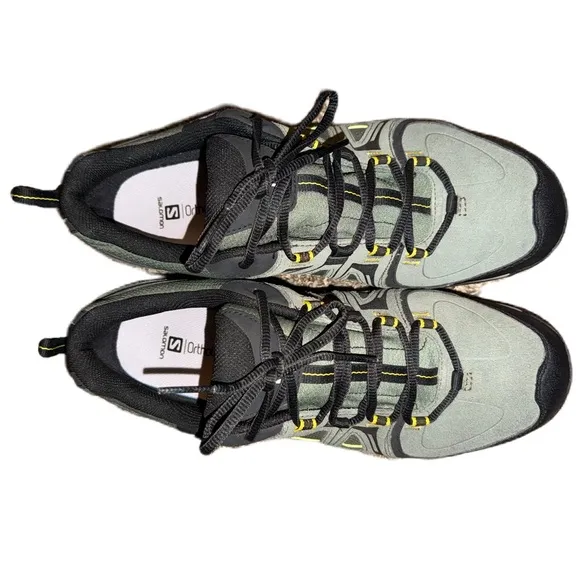 Salomon Evasion CS 12 Contagrip Orthlite Trail Shoes Men Waterproof Leather NWOT
