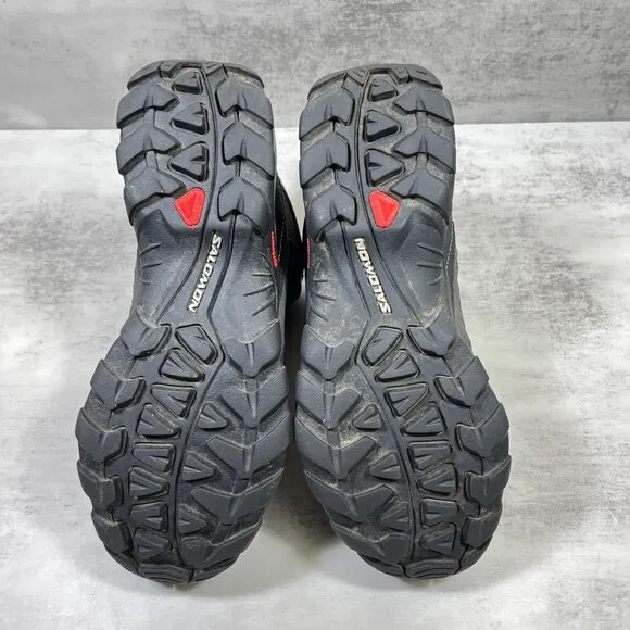 Salomon Mudstone Waterproof Trail Hiking Boots - Women's Size 7 - Gray