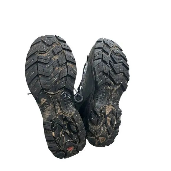 Salomon Quest 4 Mid‎ GTX Blue Outdoor Hiking Trail Boots Women's Size 7