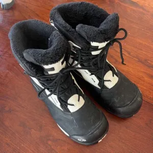 Salomon Women's Toundra Mid Waterproof Winter Aerotherm Boot- Size 7.5