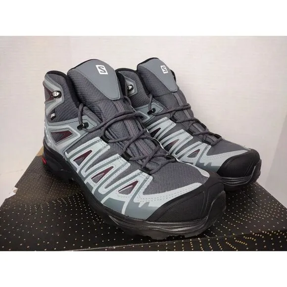 Salomon Women's X Ultra Pioneer Mid Waterproof Hiking Boots Ebony