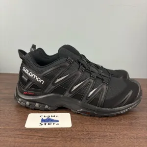 Salomon XA Pro 3D GTX Hiking Shoes Black Gore-Tex Waterproof Trail Men’s Sz 10.5