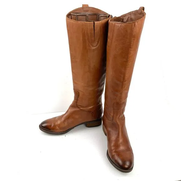 SAM EDELMAN &quot;Penny&quot;‎ Leather Riding Boots