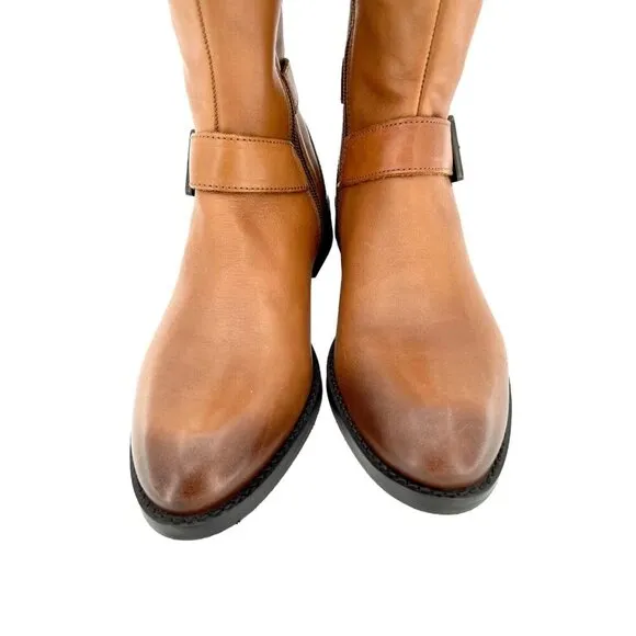 Sam Edelman Boots Moore Brown Leather Tall Riding Equestrian New SZ 7