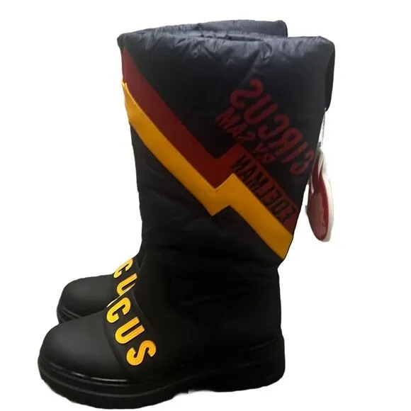 Sam Edelman Mid Calf Boots Womens Sz. 6.5 Water Resistant Indie Sleeze Designer