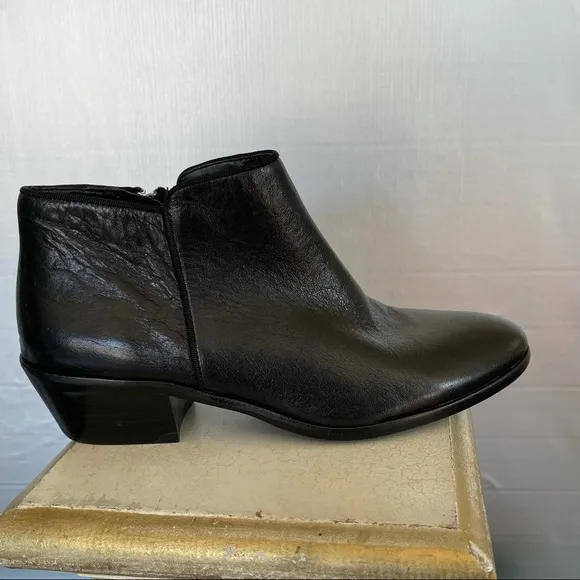 Sam Edelman, New, Cute Petty, Leather Ankle Boots.