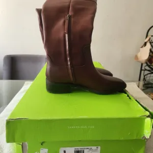 Sam Edelman Rich Brown Leather Boots