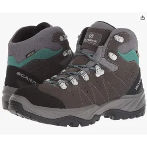 Scarpa Mistral GTX Womens Hiking Boots,Gray/Blue, Size 7.5