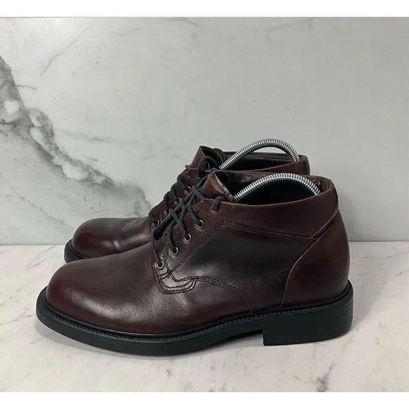 SEBAGO Brown Leather Chukka Boots