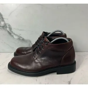 SEBAGO Brown Leather Chukka Boots