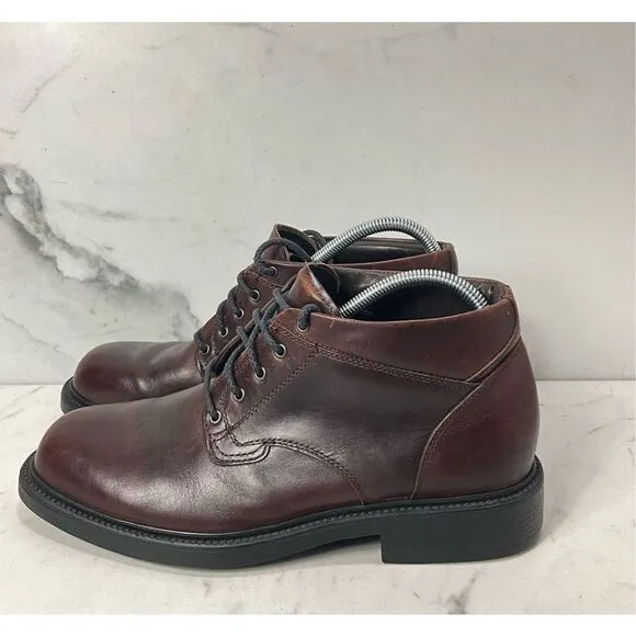 SEBAGO Brown Leather Chukka Boots