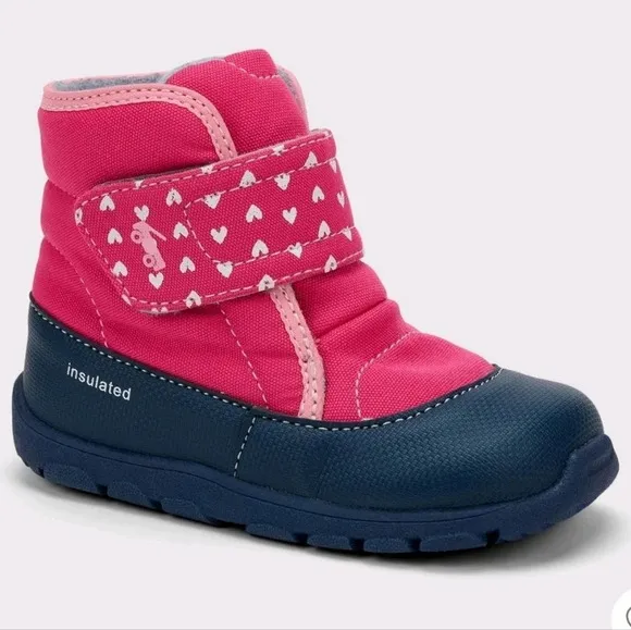 See Kai Run Blake Winter Girl Insulated Boots 6